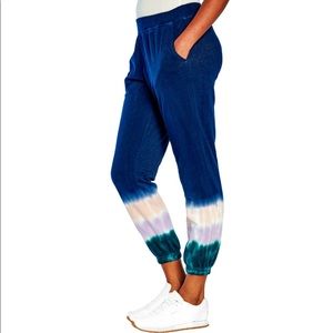 BNWT Wild fox tie dye sweatpants size # S